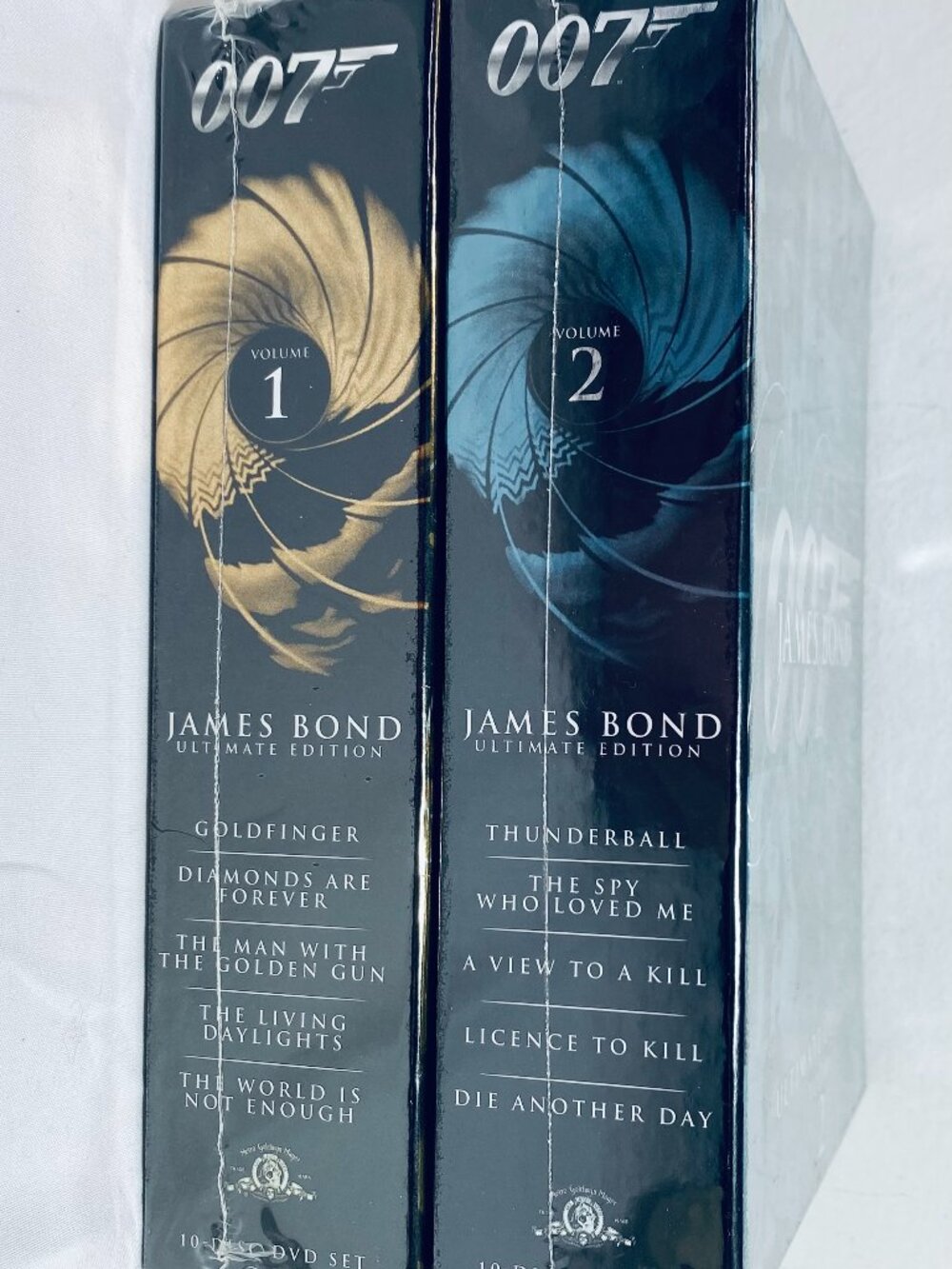 NEW James Bond 007 Ultimate Editions Vol 1 & 2 - Sealed DVDs